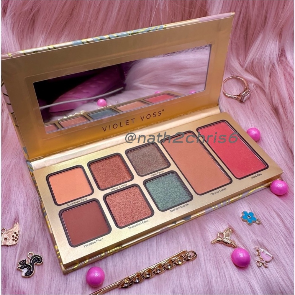 VIOLET VOSS PRETTY IN PARADISE ALL IN ONE FACE PALETTE - NEW